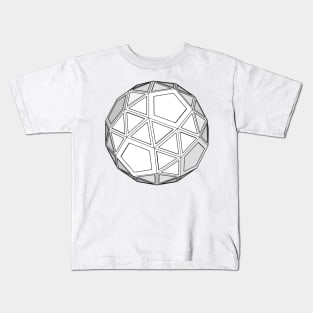 gmtrx lawal snub dodecahedron Kids T-Shirt